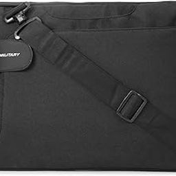 Swiss Military Premium Black Sling Laptop Bag with 15.6" Padded Laptop Compartment, Durable Polyester Material, Adjustable Strap, Quick-Access Pockets, Sleek Office Design, Ideal for Travel & Work-image-33