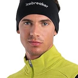 Icebreaker Merino Standard Unisex 200 Oasis Headband, Black, One Size-image-16