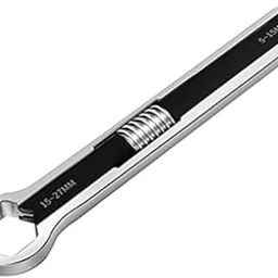 overa 1 PC Universal Wrench, Metric & SAE, Drop Forged Wrench, 5-15 mm 15-27 mm Wrench for Multiple Sizes Nuts, Multifunction Adjustable Wrench.-image-13