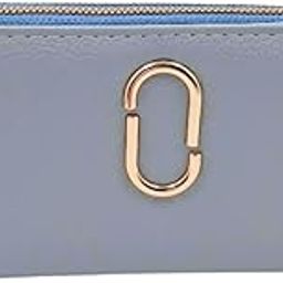 REET Stores Women's Double Zipper Wallet | Premium PU Leather Clutch with 8 Card Slots & 2 Large Compartments | Secure Closure & Sleek Look | Gold-Tone Buckle with Zippers | Color Blue | Length 20 cm-image-94