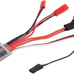 20A Brushed Esc Speed Controller Bec 5V 1A Without Brake for Rc Car Boat-image-82
