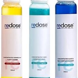 Redose 3-in-1 Home Cleaning Refill Kit | Floor Cleaner, Fabric Detergent, Glass Cleaner |Concentrated Liquid Makes 500ML Each | Fresh Fragrance | Pack of 3 for Daily Cleaning-image-76