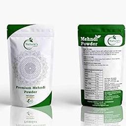 Nature's Organic Henna Leaves Powder 100% Pure Henna Powder for Hair Colour (Mehandi) | for Hair, Hands, Feet, Colour & Conditioning (250 Grams)-image-99