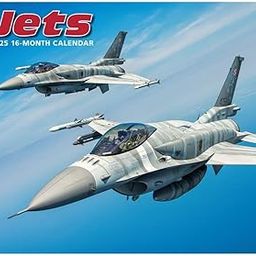 Calendar Ink, Jets Deluxe 2025 Wall Calendar-image-14
