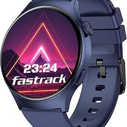 Fastrack Limitless FR1 PRO with 1.43" AMOLED Display with AOD|466 x 466 Pixel Resolution|SingleSync BT Calling|100+ Sports Modes & Watchfaces|AI Voice Assistant|24 x 7 Health Suite|IP68-18