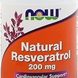 NOW Foods Natural Resveratrol -- 200 mg - 60 Vegetarian Capsules-29