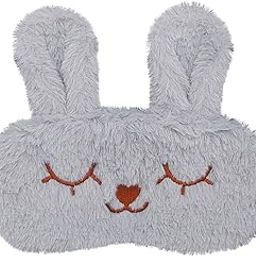 Fur Bunny Sleeping Eye Mask for Insomnia, Meditation, Puffy Eyes and Dark Circles-47