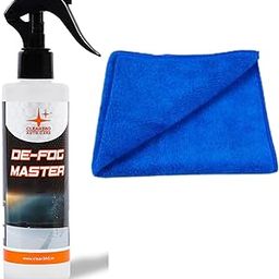 Clear360 Anti Fog De Fog Spray For Car Glass Goggles Windshields Touchscreens & More With 350Gsm Micro Fiber Cloth for Home Automotive Office Industrial Fog Prevention 250ml-image-54