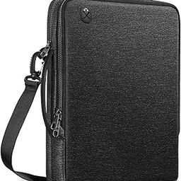 MOCA Laptop Unisex Shoulder Bag For Macbook Air/Pro 13-Inch M2 2022, Pro M1 14-Inch, Padded Computer Tablet Carrying Case Dell Xps 13, 13.5'' Surface, Hp, Acer Chromebook (13-14 Inch, Black)-6