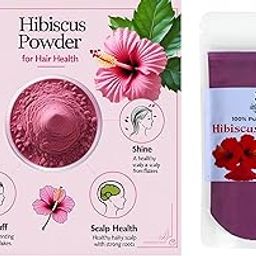 Vedika Herbal Hibiscus Powder, 100% Pure Natural, Organic Hair and Skin Care, No Preservatives, No Chemicals, 100g-image-9