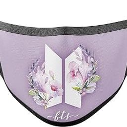 BTS Flowers Mask 2 Ply Soft Cloth Face Mask-30