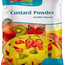Kwality Custard Powder 1kg (Vanilla Flavor), Smooth & Creamy Custard, Quality Ingredients, Best for Fruit Salads-image-89