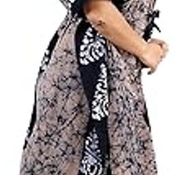 Women's Cotton Floral Kaftan Nighty Maxi Gown (OK_Free Size)-image-43