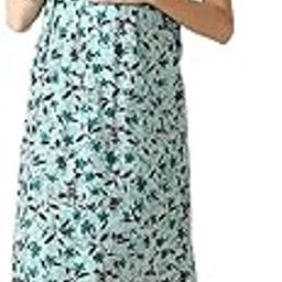 Women's Cotton Maxi Maternity Nighty/Feeding Nighty/Pregnancy Night Gown/A-Line Nursing Nighty with Zippers for Nursing Pre and Post Pregnancy-image-67