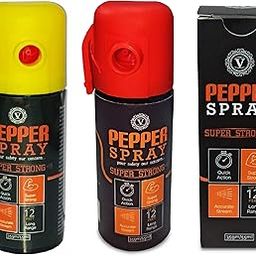 Pepper Spray Self Defence Chilli for Woman Safety-110 ML Yellow+Red PK -2-image-21