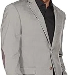 arrow Men Beige and Grey Tailored Regular Fit Patterned Formal Blazer-picture-10