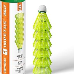 Impetus Rally Nylon Shuttlecock Pack of 6, Badminton Shuttlecock, Shuttlecock, Nylon Shuttlecock, Training Shuttlecock, Badminton, Badminton Shuttle, Shuttlecock Pack of 6-image-48