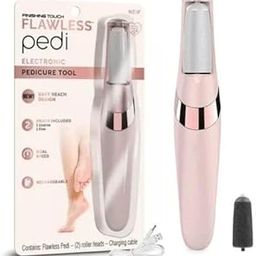 GOPINATH ECOM Electronic Pedicure Tool for Women and Men Rechargeable Callus Remover with 2 Roller Heads Battery Operated Waterproof Foot Care Tool for Cracked Heels Dead Skin Cordless Pedicure Kit-image-14