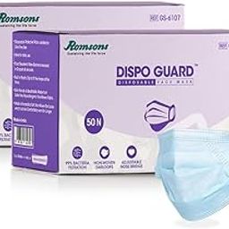 Romsons Dispo Guard 3 Ply Disposable Mask With Softest Non-Woven Fabric-29