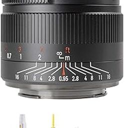7artisans 35mm F0.95 Fuji FX-Mount APS-C Ultra-Thin Camera Lens Full Frame MF Wide-Angle, Black-image-48
