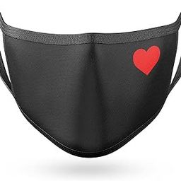Love Heart Red 2 ply Cloth Face Mask-picture-18