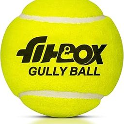 FitBox Sports Tennis Gully Ball Tennis Ball, Cricket Ball for Street Match Cricket Ball Tennis & Lawn Cricket-image-37