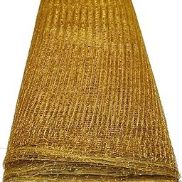 3A Featuretail Flower Mesh Net for Bouquet Decor, Gift Wrapping, Party Hall Decor & Trousseau Gift Packing (Golden, 30 inch Width, 50 Yards Length)-11