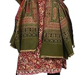 Women's Woolen Shawl (40" x 80" Size, LDS11340)-image-6