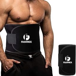 Fashnex Waist Belt Made of Neoprene for Women & Men for Tummy Exercise.-picture-22