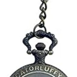 OP (Design1) Pocket Watch(Working) Metallic Keychain with Box-image-97