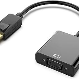 atdaraz DisplayPort (DP) to VGA Adapter, Gold-Plated Display Port to VGA Adapter (Male to Female) Compatible with Computer, Desktop, Laptop, PC, Monitor, Projector, HDTV-image-18