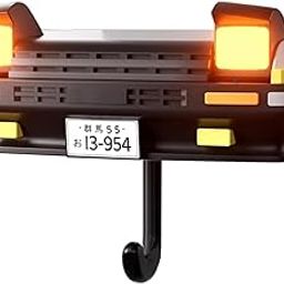 FLYNGO Vintage Car Open Headlights Key Holder for Home Decor Stylish, Stickable Wall Mount Key Stand Rack (Vintage)-26