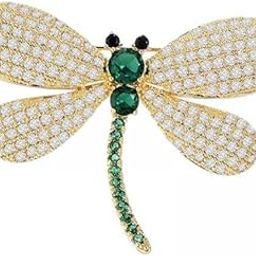 2xDragonfly Brooch Pin Scarf Pins Animal Pin for Clothes Hat Ladies-image-73