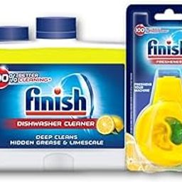 Finish Dishwasher Cleaner Lemon 2X250Ml & Dishwasher Freshner 2 Pack Combo (CleanerX2 & FreshnersX2)-image-62