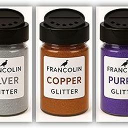 Francolin Glitter | Silver, Copper & Purple | Resin Art | Glitter – Shimmer for Epoxy, Tumblers, Slime & Nail Art – Cosmetic Grade – 75g*3-image-42