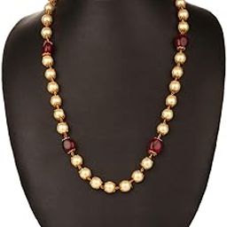 Fancy Pearl Beaded Ruby Mala-picture-35