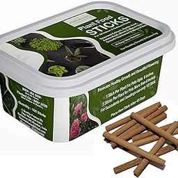 Fertilizer Sticks For Plants - 100 Sticks Fertilizer - All Purpose Plant Fertilizer For Pot Plants, Green-image-43