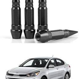 LOVMOTO Spiked Style Tire Valve Stem Caps, Universal Aluminium Alloy Dustproof Tire Valve Stem Covers for Cars, SUV, Trucks, Bikes, Motorcycles, Bicycles Comfortable with R-io-image-83