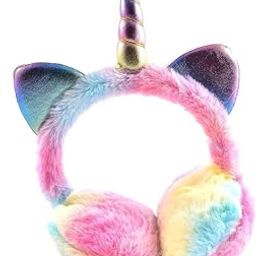Latest Style Cute Winter & Outdoor Adjustable Ear Muffs/Ear Warmer muff Crown and Unicorn Style for Girls and Women-image-97