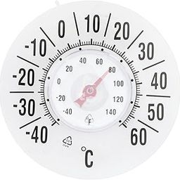 kobeIeen Indoor Outdoor Window Battery Required Weather Accurate Readings for Home-36