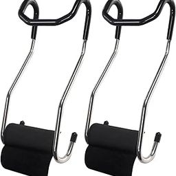 THE STYLE SUTRA® Dumbbell Spotter Hooks Barbell Attachment for Home Gym Fitness Weightlifting-picture-2