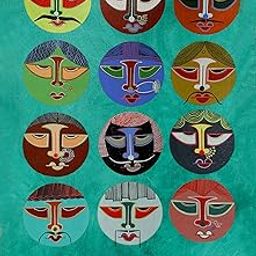 Face 5 (Acrylic Painting By Jagadish Ambalgi)-image-89