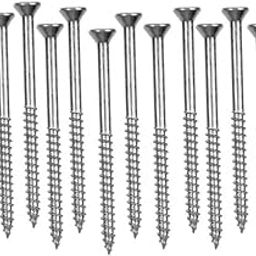 RAB Wooden Screw, Dry Wall Screws for Fixing Wood, Plywood, Plasterboards (CODE:- DRUM WDN, Size- 75mm x 10mm (3"inch, 1 Packet of 100 PCS Screw )-20