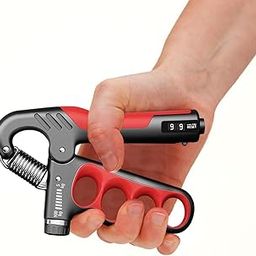 Shopeleven Adjustable Hand Grip Forearm Strengthner with Counter 5kg - 100kg Strengthener for Men & Women-image-19
