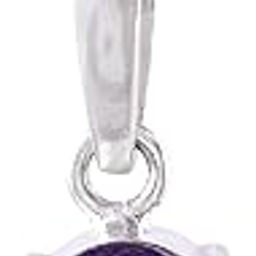 6.25 Ratti 6.00 Carat Natural Quality Katela Amethyst Silver Plated Pendant/Locket Gemstone (Top AAA+) Quality for Men And women-image-35