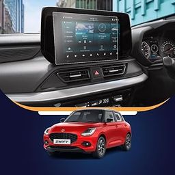 Screen Guard For NEW MARUTI SUZUKI SWIFT 2024 FACELIFT || ZXI Plus 9 INCH INFOTAINMENT Guard | Anti Scratch TouchScreen Protector for ZXi+ Car LCD Touchscreen [Not Tempered Glass]-75