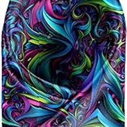 Multicolor Waves Printed Pocket Square for Men-image-4