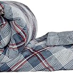 HOMEKART Reversible Microfiber Double Bed Blanket/AC Comforter/Duvet/Dohar | Super Soft | All Weather & Seasons | 120 GSM (Black and White)-image-46