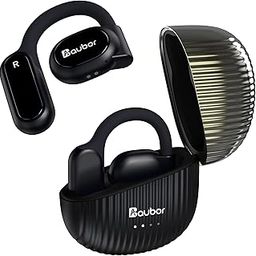 Aubor 2023 Innovative Edition Earphones, Fully Wireless Earphones, Air Conduction, Earbuds, OWS Earphones, Bluetooth 5.3, Hi-Fi Sound Quality, ENC Noise Canceling, 16mm Large Diameter Driver, Up to 46 Hours Playback, Hands-Free Calling, IPX6 Waterproof, Automatic Pairing, Open Earphones, Japanese Voice Guide, Easy Operation, Black-image-21