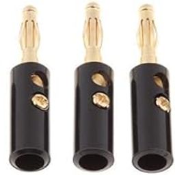 ATORSE 4x5Pcs 4mm Gold Plated Speaker Wire Banana Plug Test Audio Connector Black-image-64